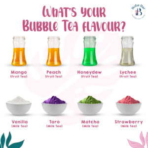 DIY Mix Bubble Tea Kit - Bubblicious - Serves 8 Different Flavours - Image 5