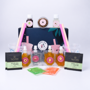 DIY Fruit Bubble Tea - Exotic Escapades -Serves 4 Different Flavours