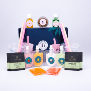 DIY Milk Bubble Tea kit - Happy Bundle - Serves 4 Different Flavours